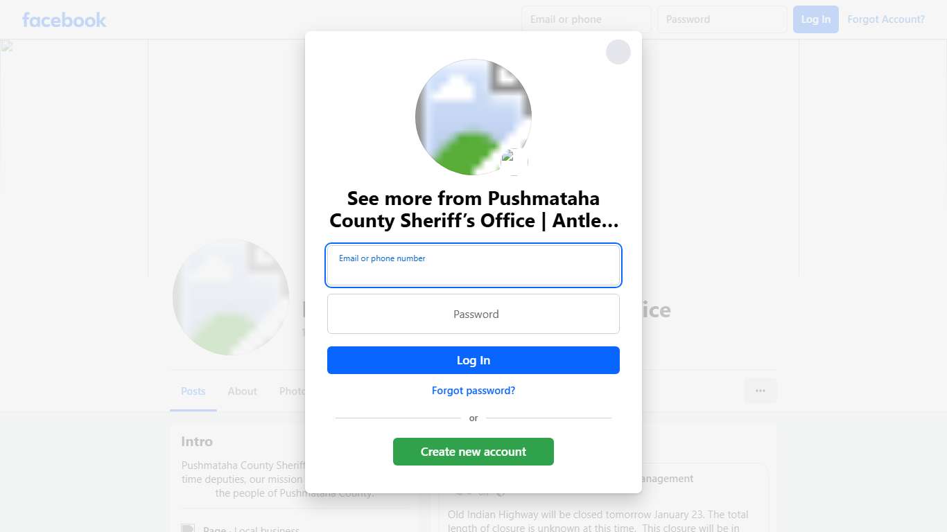 Pushmataha County Sheriff’s Office Antlers OK Facebook